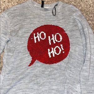 Grey Christmas sweater